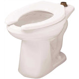 Gerber G0025733 White North Point 1.28 or 1.6 Gpf Elongated Ergoheight Top Spud Bowl