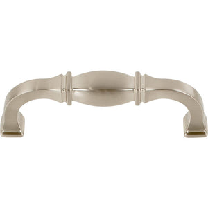 Jeffrey Alexander 278-96SN 96 mm Center-to-Center Satin Nickel Audrey Cabinet Pull