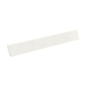 Swanstone VT-21-3SS 3/8" x 3" x 21" Sidesplash Ellipse Vanity Tops in Tahiti White VT02103SS.011