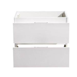 Fresca FCB8324WH Fresca Valencia 24" Glossy White Wall Hung Modern Bathroom Cabinet