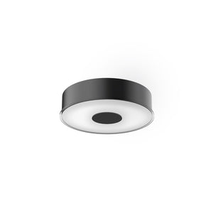 Kuzco FM7610-BK PARKER 10" FLUSH MOUNT BLACK 16W 120VAC LED 3000K 90CRI