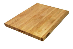 John Boos R02-3 - 1-1/2"" Thick Reversible Maple Cutting Board 24X18X1.5 MPL-EDGE GR-REV-PK OF 3