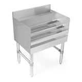 John Boos UBLD-1812 Liquor Display, 18” Width, 3-Step, 18GA Stainless Steel (Underbar)