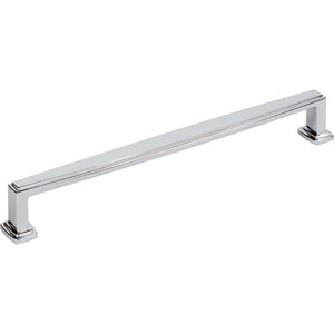 Jeffrey Alexander 171-192PC 192 mm Center-to-Center Polished Chrome Richard Cabinet Pull