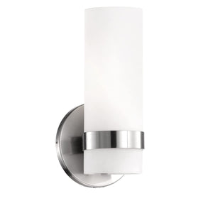 Kuzco WS9809-BN MILANO 9" WS Brushed Nickel 120V ELV LED 3000K 90CRI 9W