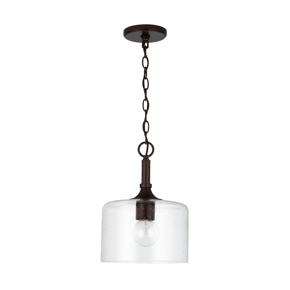 Capital Lighting 339311BZ Carter 1 Light Pendant Bronze