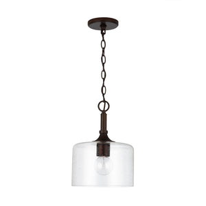 Capital Lighting 339311BZ Carter 1 Light Pendant Bronze