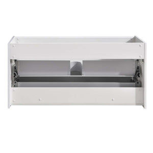 Fresca FCB9248RNW Fresca Catania 48" Rustic Natural Wood Wall Hung Modern Bathroom Cabinet