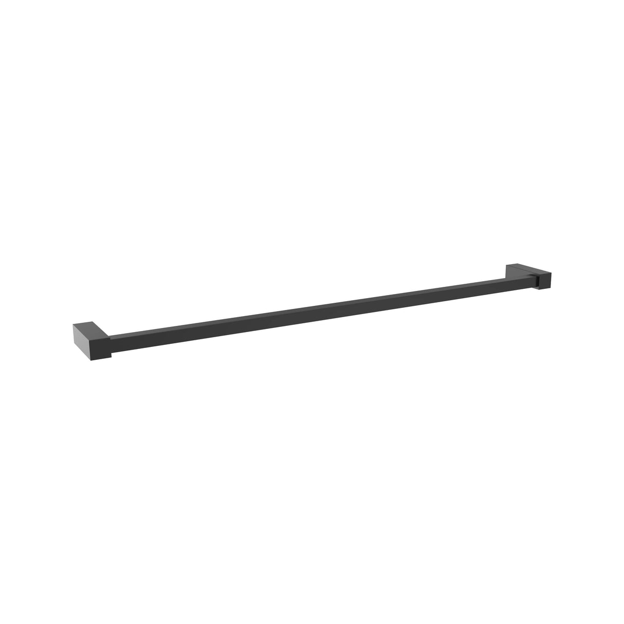Amerock BH36084MB Matte Black Towel Bar 24 in (610 mm) Towel Rack Monument Bathroom Towel Holder Bathroom Hardware Bath Accessories