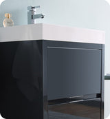 Fresca FCB8424GG-I Fresca Valencia 24" Dark Slate Gray Free Standing Modern Bathroom Vanity