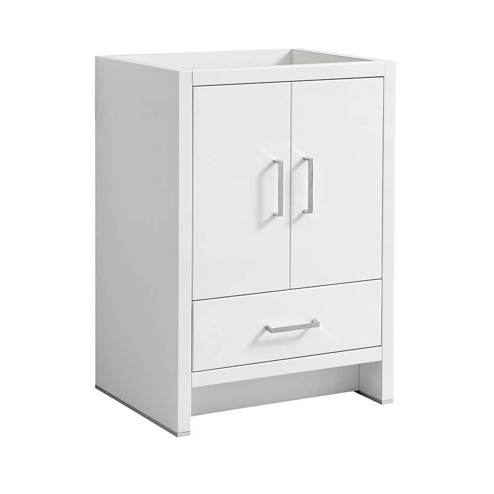 Fresca FCB9424WH Fresca Imperia 24" Glossy White Free Standing Modern Bathroom Cabinet