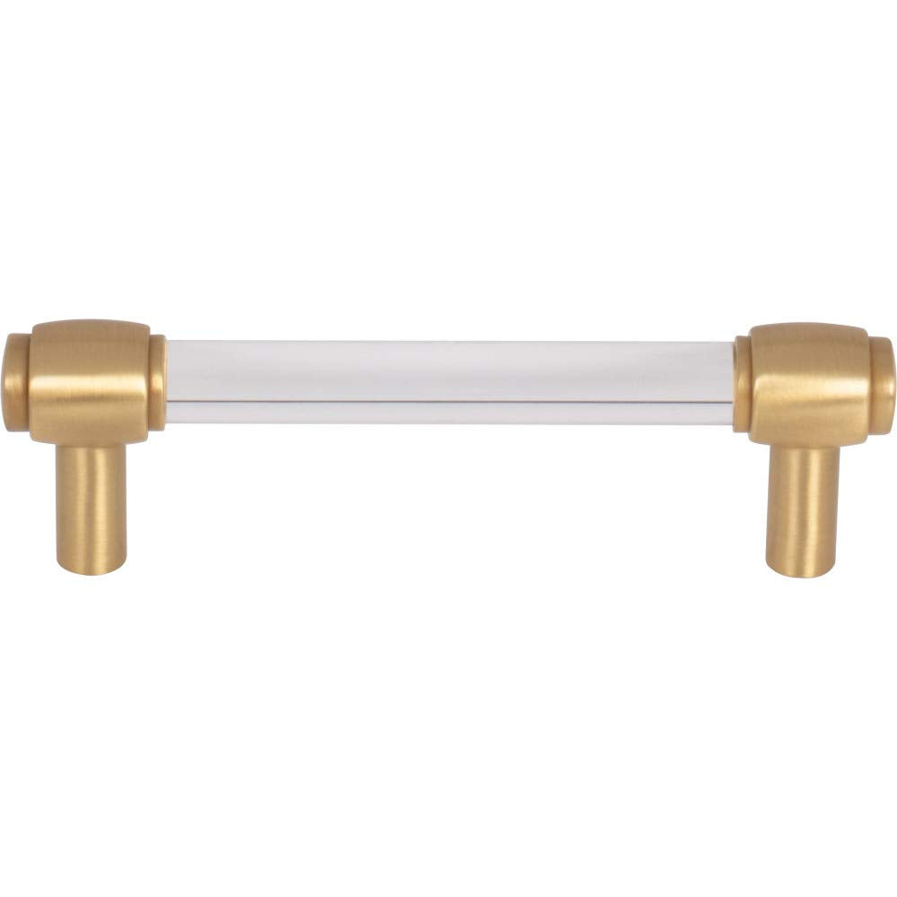 Jeffrey Alexander 775-96BG 96 mm Center-to-Center Brushed Gold Carmen Cabinet Bar Pull