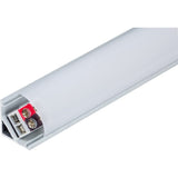 Task Lighting LV2P324V48-12W3 44-1/16" 661 Lumens 24-volt Standard Output Linear Fixture, Fits 48" Wall Cabinet, 12 Watts, Angled 003 Profile, Single-white, Soft White 3000K
