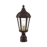 Livex Lighting 1 Light BZ Outdoor Post Top Lantern, Bronze