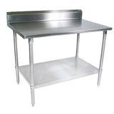 John Boos ST6R5-24120GSK 120" Stainless Steel Top Work Table