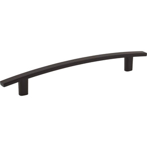 Elements 859-160MB 160 mm Center-to-Center Matte Black Square Thatcher Cabinet Bar Pull
