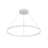 Kuzco PD87736-WH Cerchio 36" Pendant WH Aluminum Extrusion Up Down Duo Canopy 930 TRIAC 120 86W