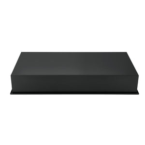 PULSE ShowerSpas NI-1224V-MB Niche in Matte Black, 12" x 24"