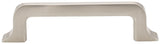 Jeffrey Alexander 839-96NI 96 mm Center-to-Center Polished Nickel Callie Cabinet Pull