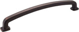 Jeffrey Alexander MO6373-12DBAC 12" Center-to-Center Brushed Oil Rubbed Bronze Belcastel 1 Appliance Handle