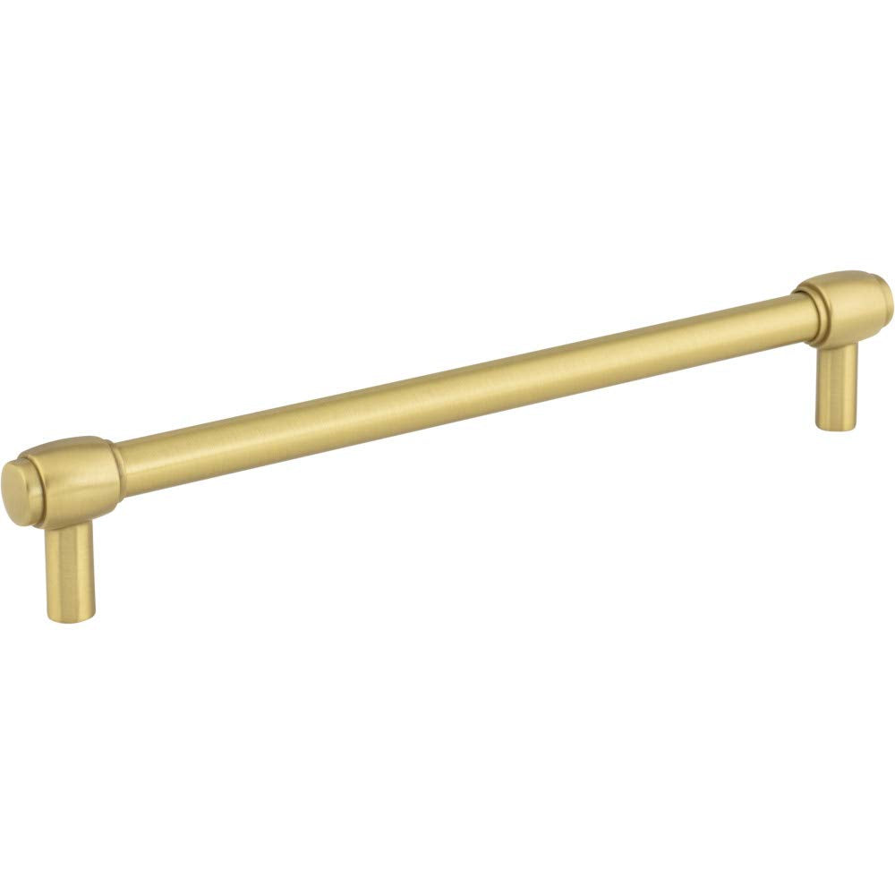 Jeffrey Alexander 885-192BG 192 mm Center-to-Center Brushed Gold Hayworth Cabinet Bar Pull