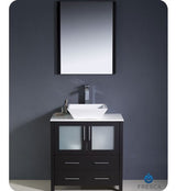 Fresca FCB6230ES Fresca Torino 30" Espresso Modern Bathroom Cabinet