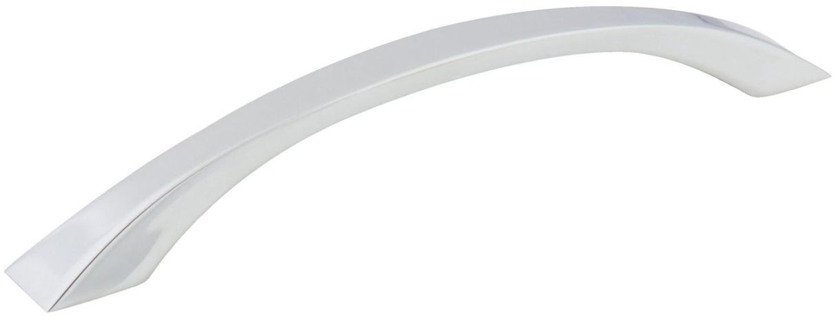 Jeffrey Alexander 767-160PC 160 mm Center-to-Center Polished Chrome Flared Philip Cabinet Pull