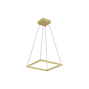 Kuzco PD88118-BG PIAZZA 18" PENDANT BG TEXTURED DOWN ONLY DUO CANOPY 930 TRIAC 120 39W