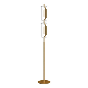 Kuzco FL28563-BG HILO 63" FLOOR LAMP BRUSHED GOLD 120V TOUCH DIMMER LED 3000K 90CRI 17W