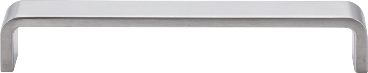 Elements 193-160SN 160 mm Center-to-Center Satin Nickel Square Asher Cabinet Pull