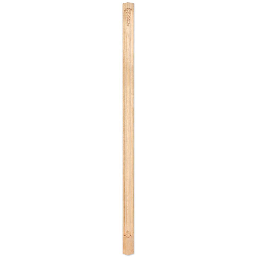 Hardware Resources CP-2-84HMP 2-3/4" W x 2-3/4" D x 84" H Maple Grape Corner Post