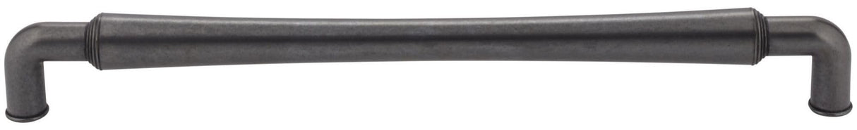 Jeffrey Alexander 537-12DACM 12" Center-to-Center Gun Metal Barrel Bremen 2 Appliance Handle