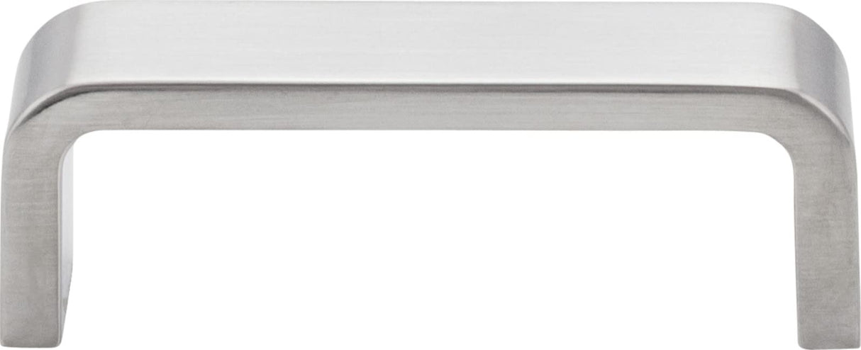 Elements 193-3SN 3" Center-to-Center Satin Nickel Square Asher Cabinet Pull