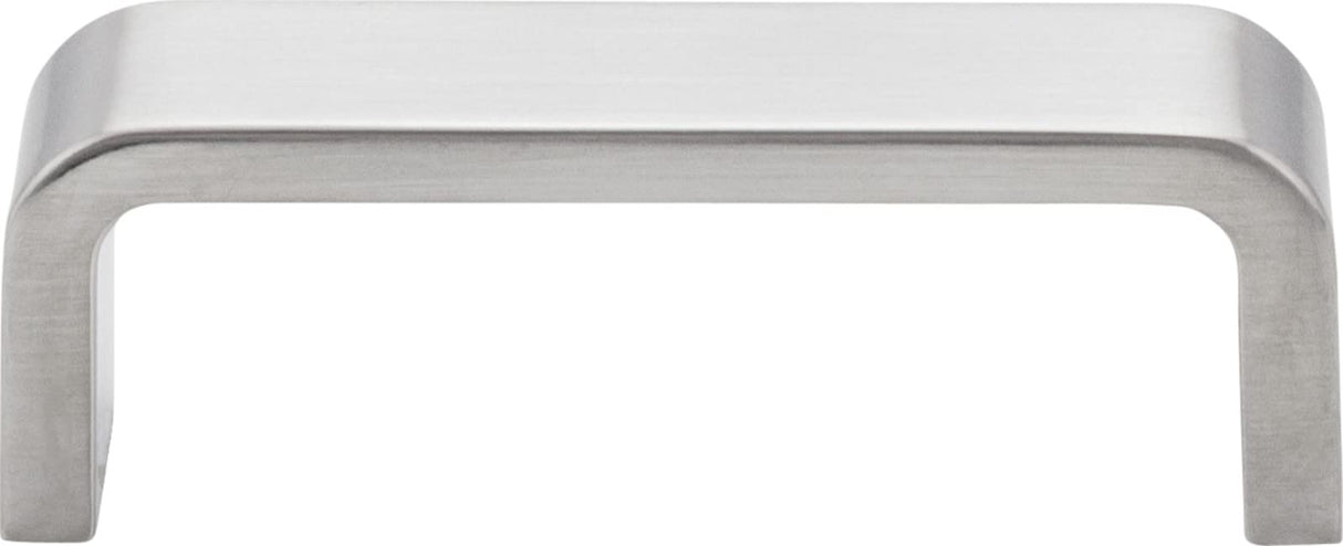 Elements 193-3BNBDL 3" Center-to-Center Brushed Pewter Square Asher Cabinet Pull