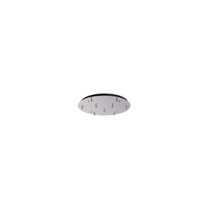 Kuzco CNP09AC-CH 6 Head Canopy SSL/SVT Wire CHROME