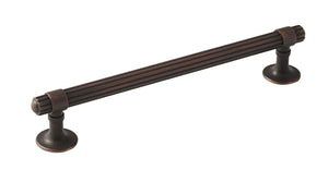 Amerock Cabinet Pull Oil Rubbed Bronze 6-5/16 inch (160 mm) Center to Center Sea Grass 1 Pack Drawer Pull Drawer Handle Cabinet Hardware