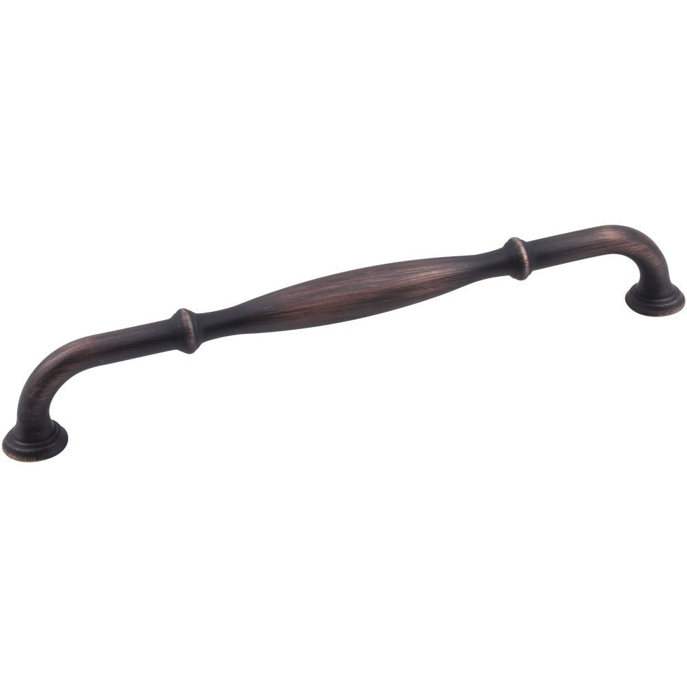 Jeffrey Alexander 658-224DBAC 224 mm Center-to-Center Brushed Oil Rubbed Bronze Tiffany Cabinet Pull