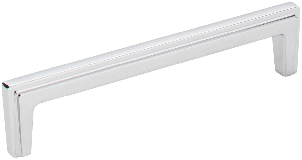 Jeffrey Alexander 259-128PC 128 mm Center-to-Center Polished Chrome Lexa Cabinet Pull