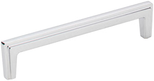 Jeffrey Alexander 259-128PC 128 mm Center-to-Center Polished Chrome Lexa Cabinet Pull