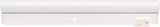 Task Lighting LP10QD2NDWWT50 10-1/2" 200 Lumen Direct Voltage DV Lighted Power Strip, White Finish, White Receptacles, 5000K Daylight White