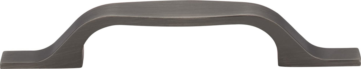 Elements 382-96PC 96 mm Center-to-Center Polished Chrome Square Cosgrove Cabinet Pull