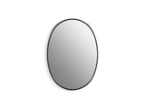 Kohler Verdera 24" x 34" Oval Framed Medicine Cabinet - Matte Black