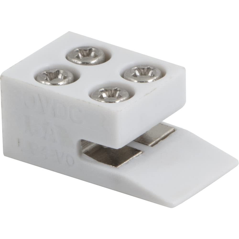 Task Lighting L-EZV2-6PK-WT 8-10 MM EZ Ramp Connector 6 Pack, White