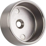 Hardware Resources M7345-SN Satin Nickel Closed Knock-In Mounting Bracket for 1-5/16" Round Closet Rods