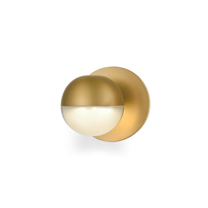 Kuzco WS47305-BG PLUTO 5" WS Brushed Gold 120V ELV LED 3000K 90CRI 6W