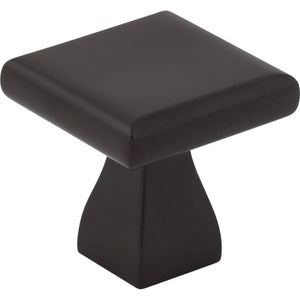 Elements 449SN 1" Overall Length Satin Nickel Square Hadly Cabinet Knob