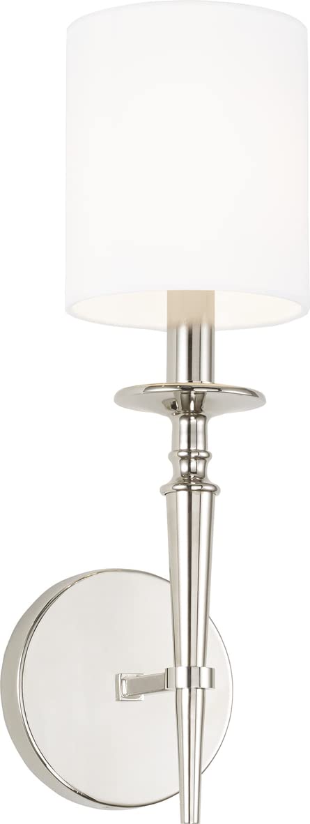 Capital Lighting 642611PN-701 Abbie 1 Light Sconce Polished Nickel