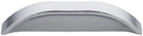 Jeffrey Alexander 484-396BNBDL 3" / 96 mm Center-to-Center Brushed Pewter Elara Cabinet Pinch Pull