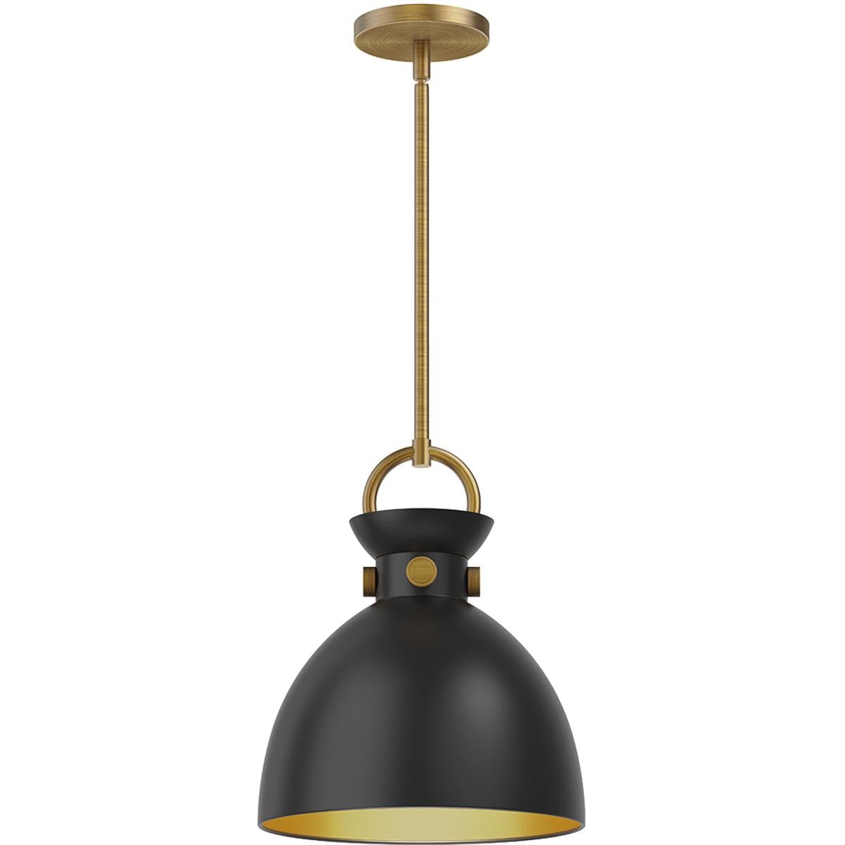 Alora PD411311AG WALDO 11" PENDANT AGED GOLD E26 60W