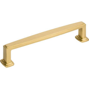 Jeffrey Alexander 171-128BG 128 mm Center-to-Center Brushed Gold Richard Cabinet Pull
